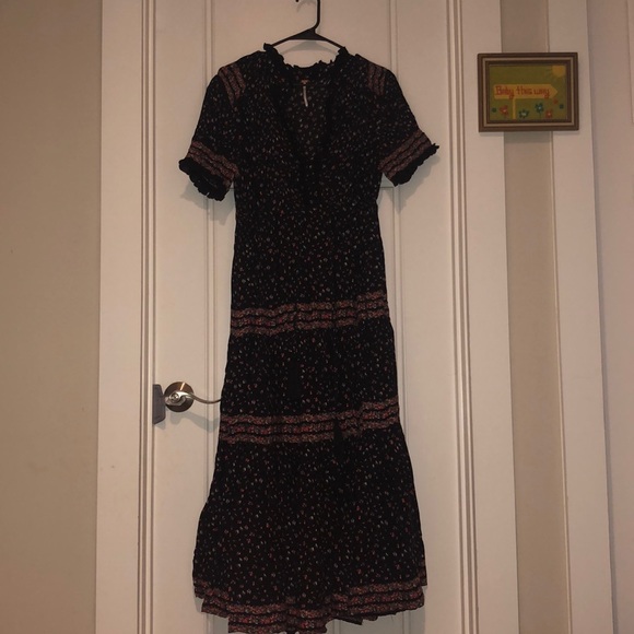 Free People Rare Feelings Maxi Dress M SOLD OUT - Picture 4 of 8
